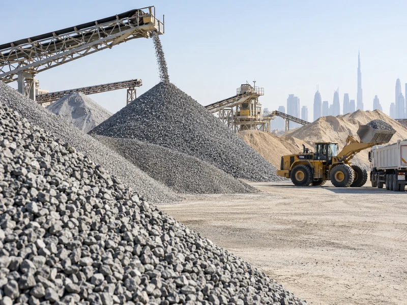 Aggregate supply and construction materials